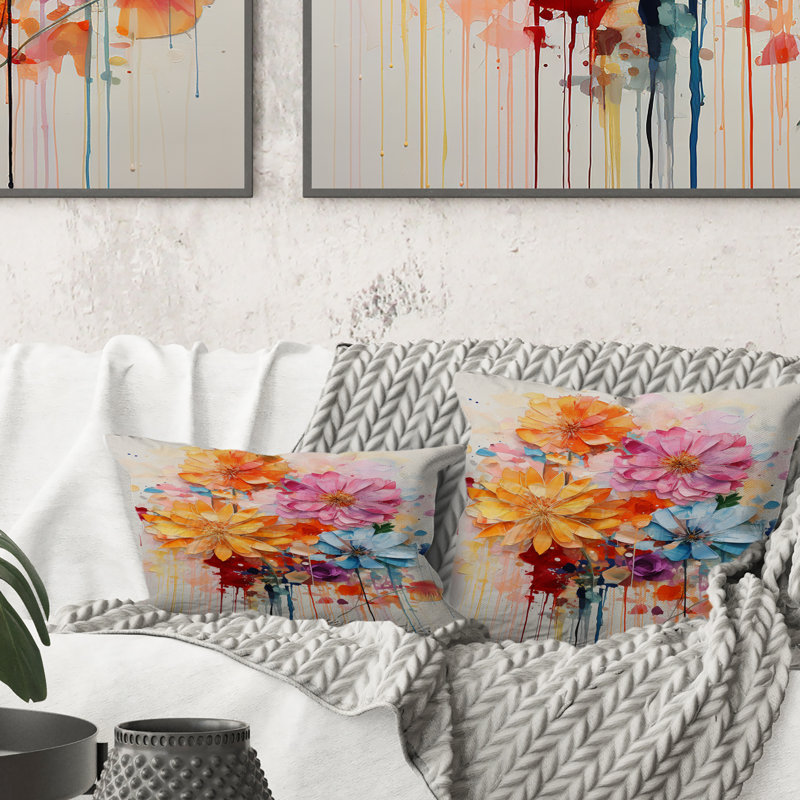 Coussin Collage Kaleidoscope I - Abstract Collages