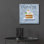  «Patisserie 9» par Fiona Stokes-Gilbert, art mural en verre acrylique, 12 po x 12 po