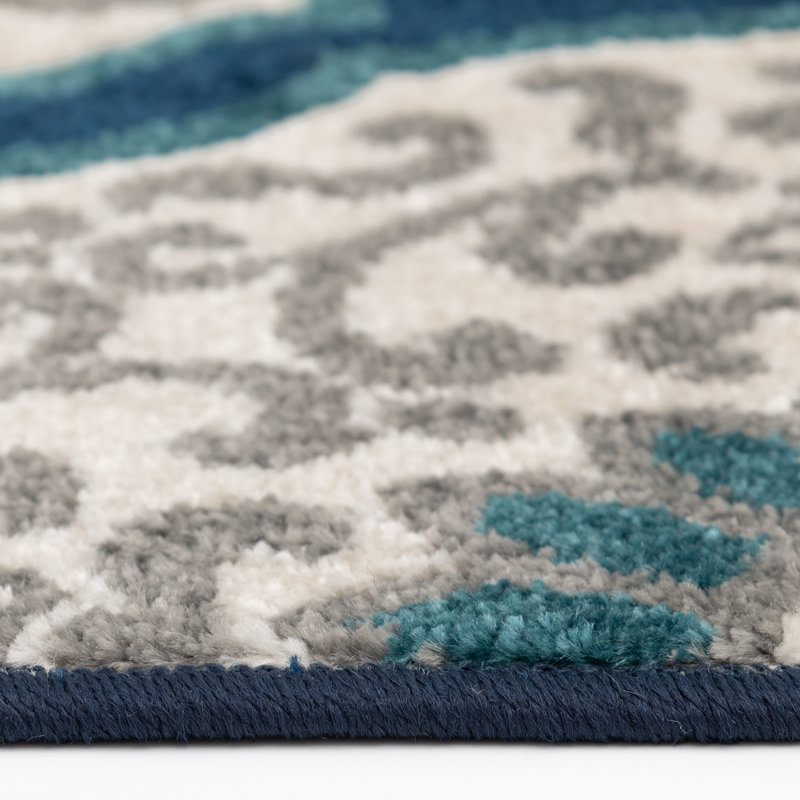 Hunley Indoor / Outdoor Rug, Rectangle 6'7" x 9'6"