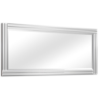 Odelia Solid Wood Rectangle Mirror
