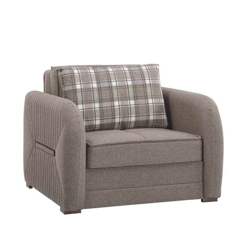 Fauteuil convertible rembourré avec rangement Modern Flyte