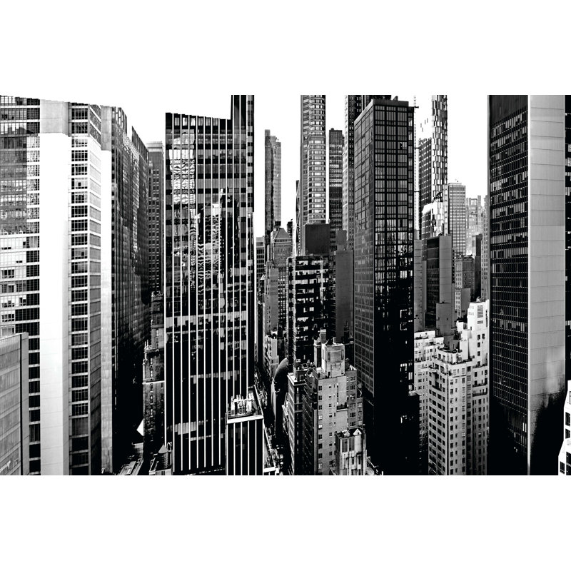 Panorama de New York VII, H 8 po x l 12 po