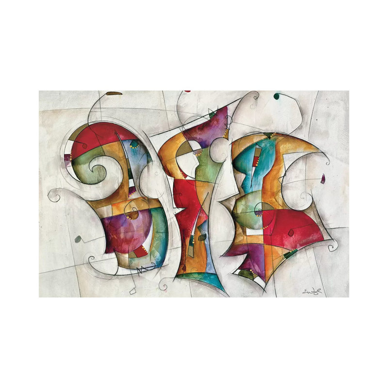 Dance by Eric Waugh - Wrapped Canvas Print, 20.32 cm H x 30.48 cm W