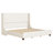 Phan Modern Textured Corduroy Upholstered Platform Bed with Wingback Headboard-667774600-667774647