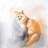 Watercolor Fox Tablecloth - Indoor/Outdoor Wildlife Decor