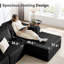 Canapé modulaire en velours côtelé modulaire Boneless-2105455530