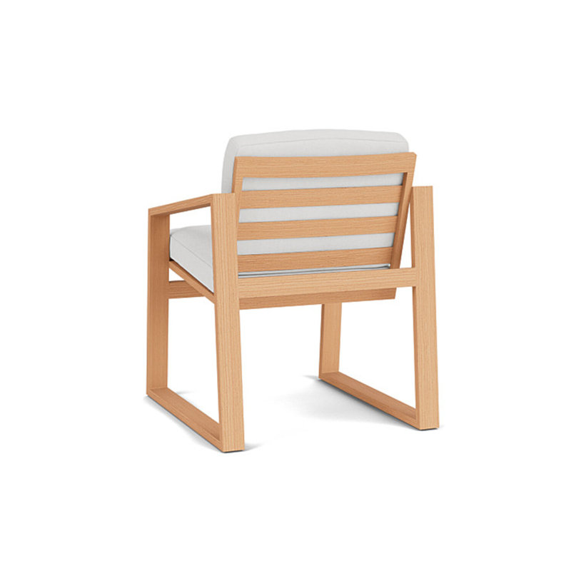 Pursuit Outdoor Dining Armchair, Canvas Natural
