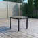 Caleob Outdoor Patio Square Dining Table