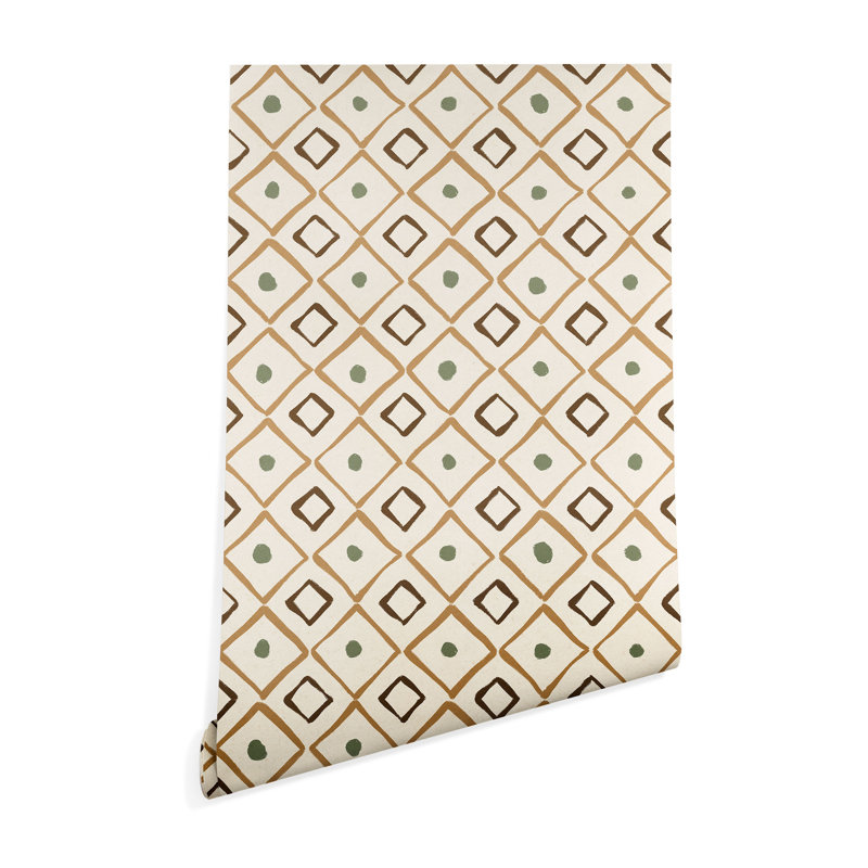 Latorria Geometric Tile, 4' L x 24" W