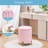 Round Velvet Ottoman with Storage-841473877