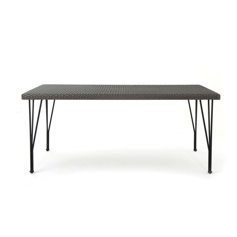 Beaulah Dining Table Stylish Summer Entertaining Ample Seating High-Quality Construction Versatile Design
