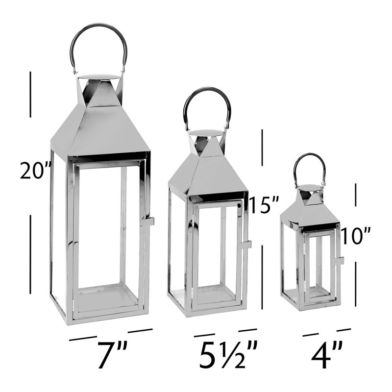 Metal Tabletop Lantern