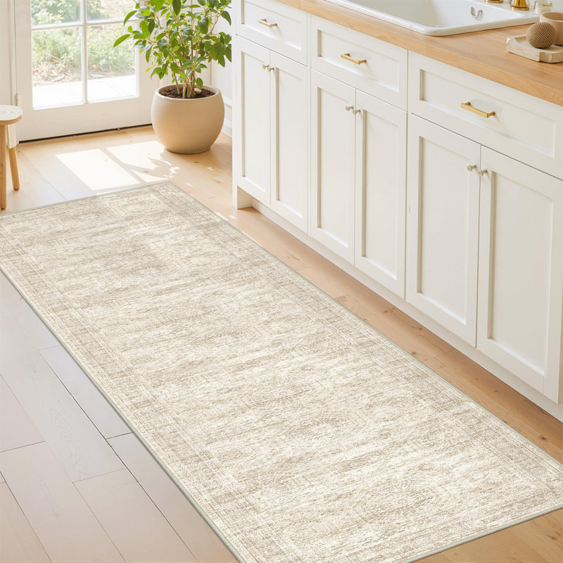 Rug Runners For Hallways Non Slip - 2X8 Runner Rug For Bedroom, Washable Runner