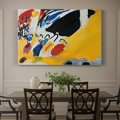 Impression III (concert) - Wassily Kandinsky - Toile tendue avec châssis - 1970