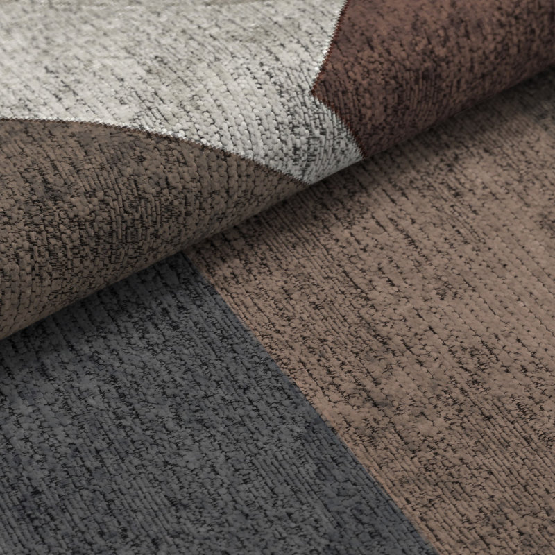Aarjav Abstract Area Rug, Rectangle 120 x 170cm