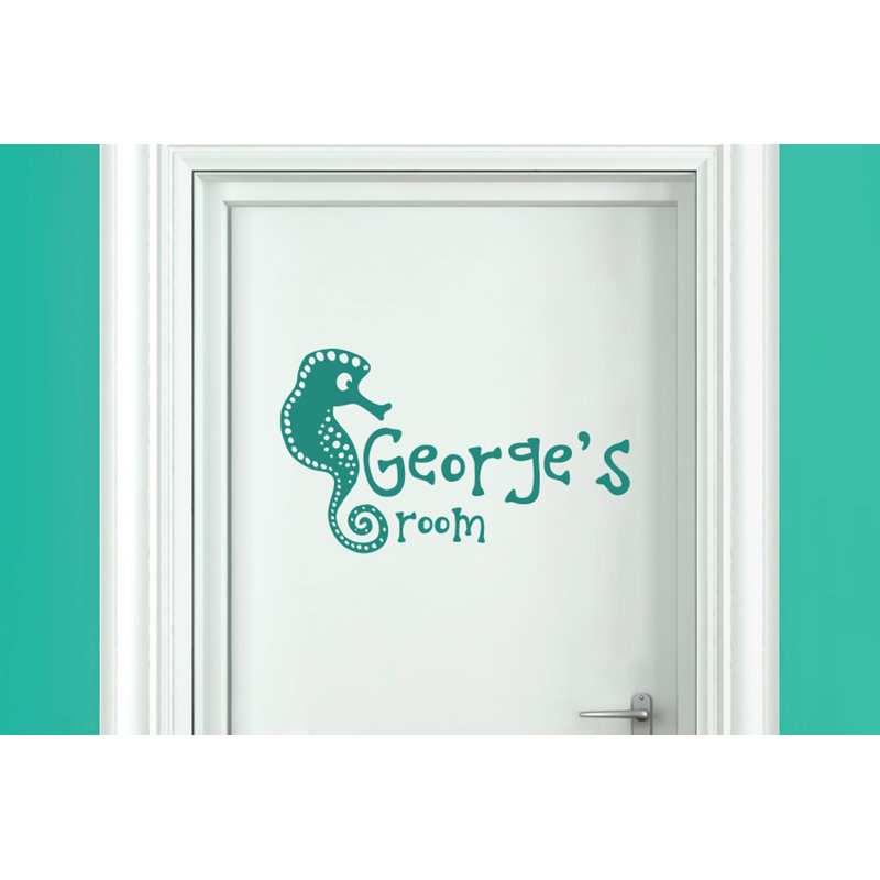 Nautical & Beach Wall Decal, Aqua Green