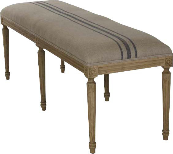 Bodil Linen Upholstered Bench