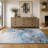 Premium Machine Washable Dream Shag ADS520 Watercolors Rug-496337582-496337575