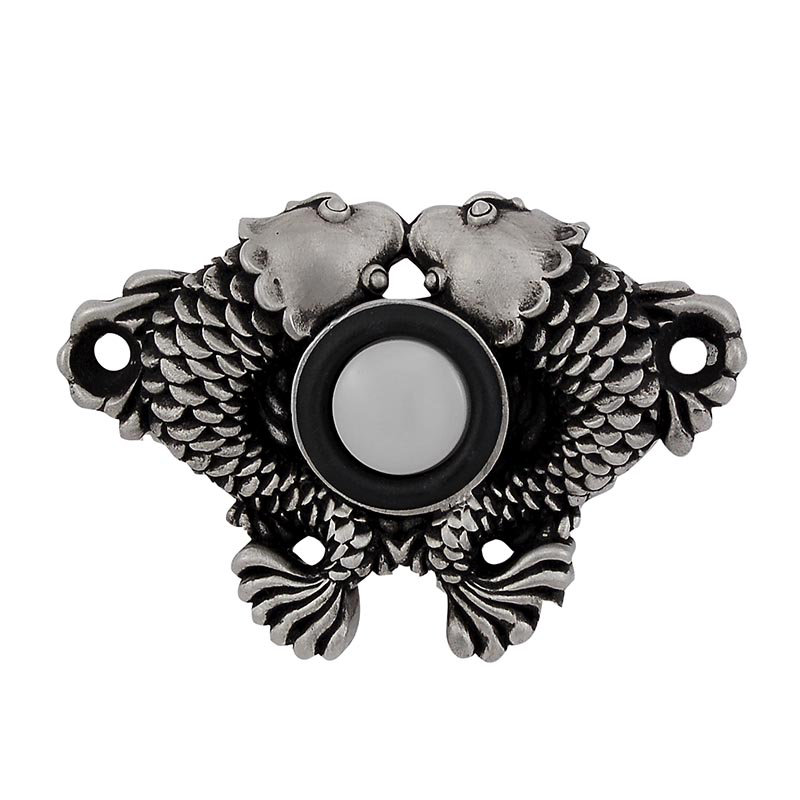 Pollino Push Button, Antique Nickel