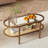Akinola Glass Top Single Coffee Table-113110894