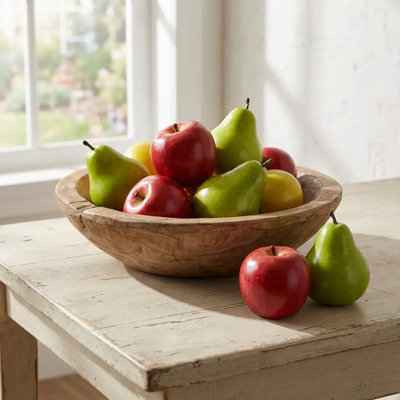 Artificiel 8 pièces de fruits assortis dans une boîte