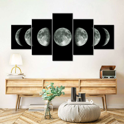 " Moon Cycle " 5 - Pieces