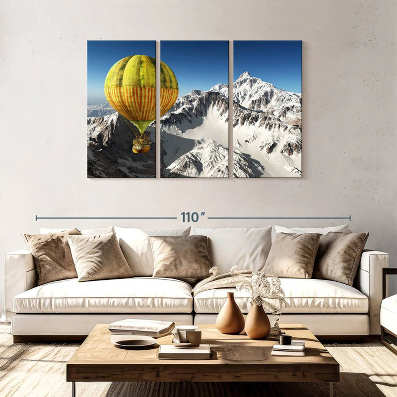 Montgolfière Mehar Winter, H 48 po x l 74 po