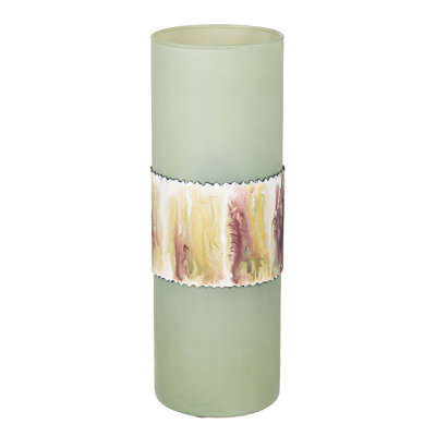 Chequetta Glass Table Vase