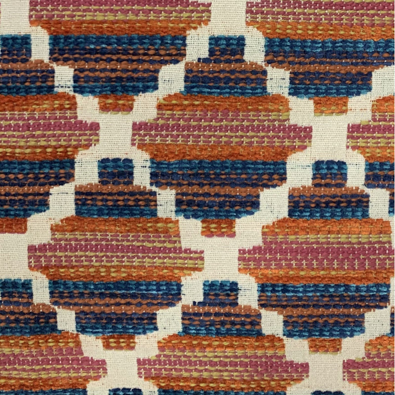 Lights Geometric Outdoor Reversible Throw Pillow, 12" x 20"