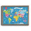 «Trip Around the World», reproduction d'art graphique sur toile encadrée-30035778-30035839