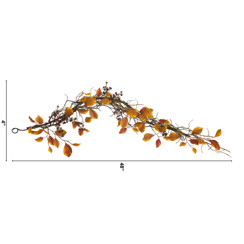 4'' in. Faux Garland