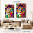Brampt Lion Abstract Colors-108437828
