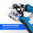 6-IN-1 Multifunction Hole Punch Plier for Straps Leather Dog Collars DIY Blue
