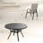 6-Person Outdoor Round Patio Dining Set With Stackable Chairs-86703692