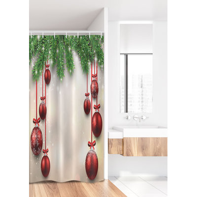 Justinian Shower Curtain with Hooks Included