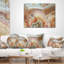 Bandes et ovales sur agate - coussin imprimé abstrait-29961852-29963635