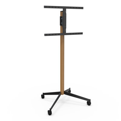 Universal TV Stand -  Wood/Oak, Black