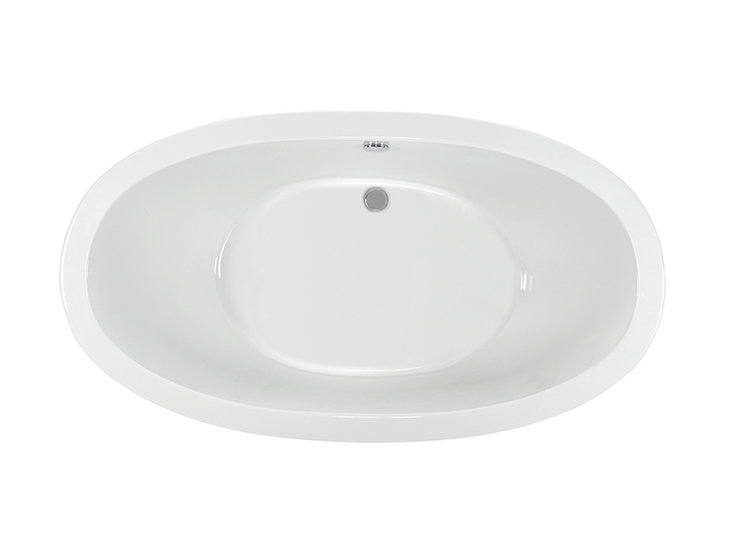 Louise 1 66" Freestanding Air Bathtub - Matte