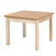 Table d'écriture carrée en bois