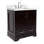 Meuble-lavabo simple avec plateau Abshire 31-93359336