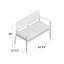 New Century Outdoor Bench-25914738-25914756