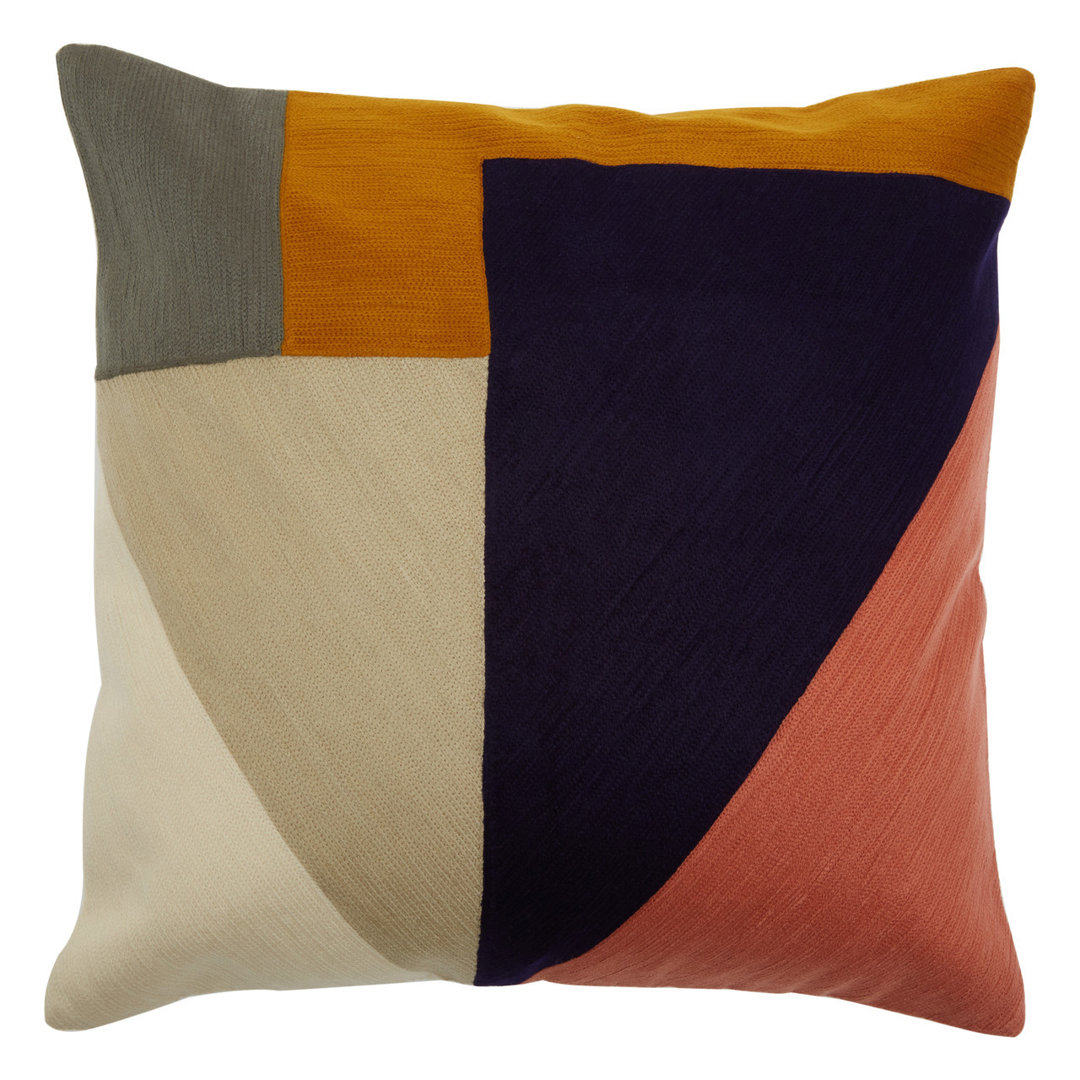 Bosie Ozella Abstract Square Cushion