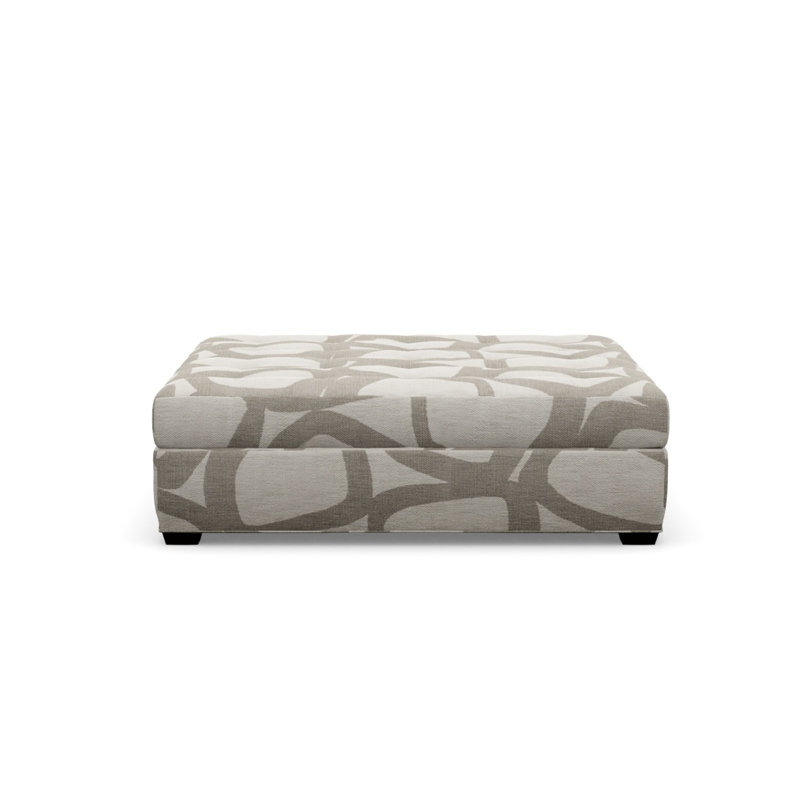Baxter Square Ottoman, Java, Keegan 225726