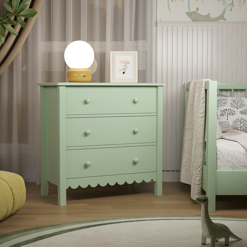 Commode 3 tiroirs l 27,5 po, Green