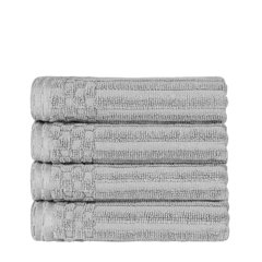 Simple Border Hand Towel Set Of 2