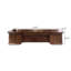 Bureau de direction moderne en bois de noyer noir 78,74 po de style chinois pour chef et président-1753547431