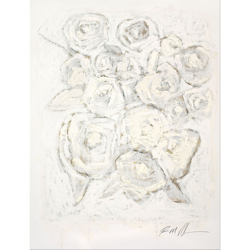 Mariage blanc par Robert Robinson - peinture sur toile tendue