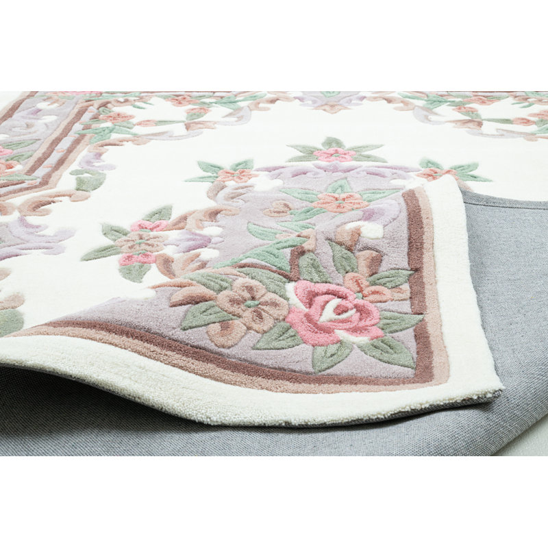 Costilla Floral Hand Woven Area Rug, Rectangular 70cm x 140cm