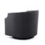 30,88 po Fauteuil coulissant pivotant gris Ashen
