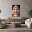 " Serene Indian Bride Traditional Wall Art Print " by Hamza Qarooni-1820600507